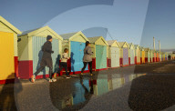 Locked down in Brighton ? in pictures. 
Photographer Antonio Olmos takes his daily exercise along the 3km beachfront in Brighton and Hove documenting 423 of the beach huts.