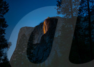 FEATURE - Naturphänomen "Yosemite Firefall" am Horsetail Fall