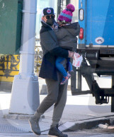 Bradley Cooper Takes Daughter Out - NYC