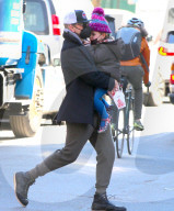 Bradley Cooper Takes Daughter Out - NYC