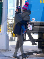 Bradley Cooper Takes Daughter Out - NYC