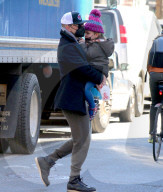 Bradley Cooper Takes Daughter Out - NYC