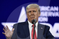 NEWS - USA: Ex-Präsident Trump spricht an der CPAC 2021 in Orlando
