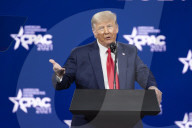 NEWS - USA: Ex-Präsident Trump spricht an der CPAC 2021 in Orlando