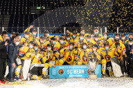 SPORT - Eishockey : SC Bern gewinnt den Schweizer Cup 2021
