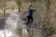 Muddy lockdown walks and daily exercise in and around London