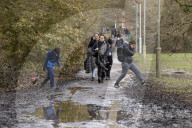 Muddy lockdown walks and daily exercise in and around London