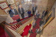 Rishi Sunak UK Chancellor of the Exchequer and his ministerial team on Budget Day 2021