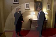 Rishi Sunak UK Chancellor of the Exchequer leaving No.11 to deliver the budget 