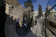 NEWS - Coronavirus:  Touristenführung durch das Mausoleo di Augusto in Rom