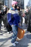 PEOPLE - Justin Bieber verlÃ¤sst den Louis Vuitton Store in Paris