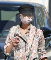 Alessandra Ambrosio Makes A Statement In Floral Jumpsuit