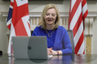 Liz Truss celebrates the suspension of US tariffs