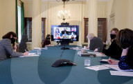 Boris Johnson International Woman's Day virtual Call