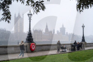 A misty morning before Chancellor Rishi Sunak unveils his 2021 Budget. 