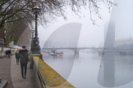 A misty morning before Chancellor Rishi Sunak unveils his 2021 Budget. 
