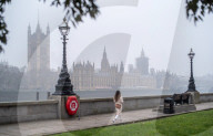 A misty morning before Chancellor Rishi Sunak unveils his 2021 Budget. 