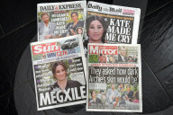 ROYALS - Titelseiten der britischen Zeitungen nach dem Meghan-Harry-Interview