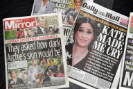 ROYALS - Titelseiten der britischen Zeitungen nach dem Meghan-Harry-Interview