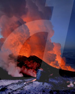 Klyuchevskaya Sopka Erupts - Kamchatka