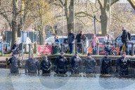 Specialist police diving unit searches ponds on Clapham Common this morning as the hunt for missing Londoner, Sarah Everard 33 continues.