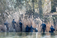 Specialist police diver unit searches ponds on Clapham Common this morning as the hunt for missing Londoner, Sarah Everard 33 continues.