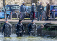Specialist police diving unit searches ponds on Clapham Common this morning as the hunt for missing Londoner, Sarah Everard 33 continues.