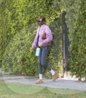 Kaia Gerber Shows Off New Newly Dyed Locks At Pilates Class