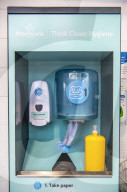 Morrisons supermarket and customer PPE