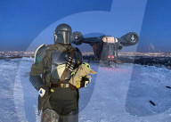 FEATURE - "The Mandalorian"-Fan baut lebensgrosse Replik des Razor Crest-Raumschiffs