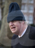 NEWS - Premier Boris Johnson joggt morgens in Westminster, London