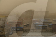 NEWS - In Peking herrscht Sandsturmwetter