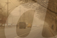 NEWS - In Peking herrscht Sandsturmwetter