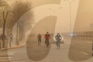 NEWS - In Peking herrscht Sandsturmwetter