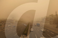 NEWS - In Peking herrscht Sandsturmwetter