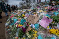 NEWS - Gedenken für getötete Sarah Everard am Clapham Common Bandstand in London