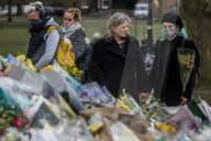 NEWS - Gedenken für getötete Sarah Everard am Clapham Common Bandstand in London