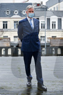 Philippe beim Besuch des multidisziplinären Kunstzentrums Beursschouwburg
