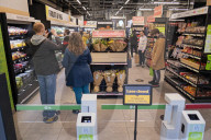 Amazon opens second till-free supermarket in UK
The US giant's store allows customers to walk out with items without having to go to a checkout to pay.