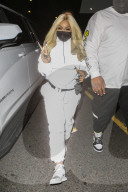 Blac Chyna Stuns In All-White At Giorgio Baldi On Rob Kardashian's 34th Birthday