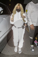 Blac Chyna Stuns In All-White At Giorgio Baldi On Rob Kardashian's 34th Birthday