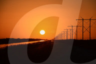 FEATURE - Ruft Fernweh hervor: Sonnenuntergang in den Everglades, Florida