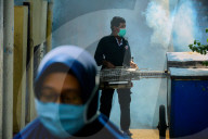 NEWS - Begasung gegen die Ausbreitung von Dengue-Krankheiten in Jakarta