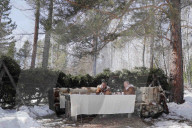 Russian President Putin takes break in Siberia