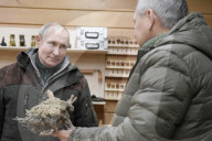 Russian President Putin takes break in Siberia