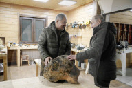 Russian President Putin takes break in Siberia