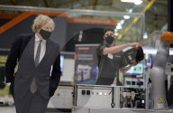 Boris Johnson visits BAE Systems Warton