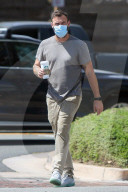 Brian Austin Green is seen leaving Starbucks in Malibu. 