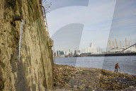 Finding calm: the Thames at low tide during lockdown. Photographer David Levene found himself drawn to water, and the River Thames at low tide, for his second lockdown photo diary.