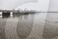 Finding calm: the Thames at low tide during lockdown. Photographer David Levene found himself drawn to water, and the River Thames at low tide, for his second lockdown photo diary.